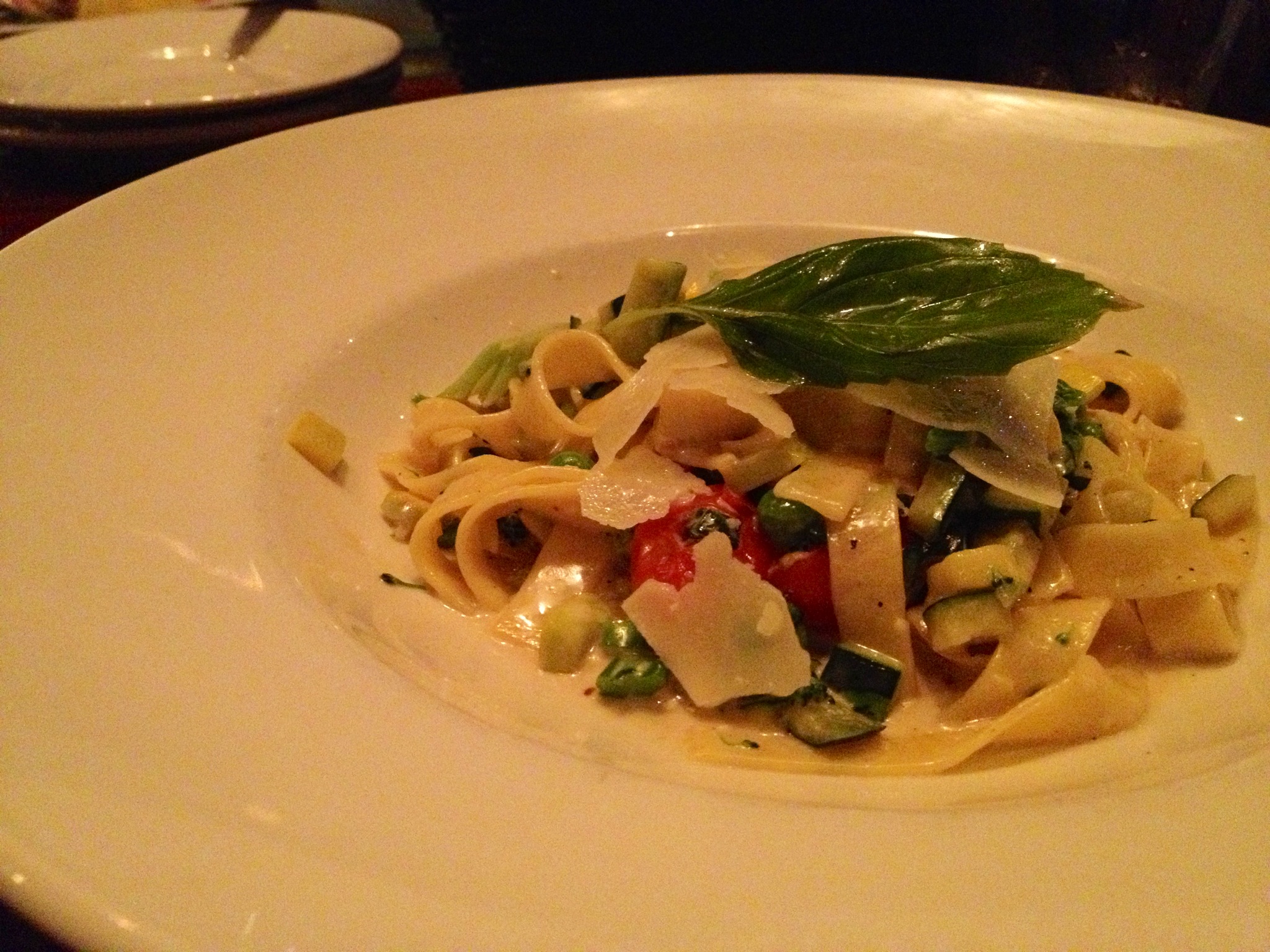 Spring Vegetable Fettucine