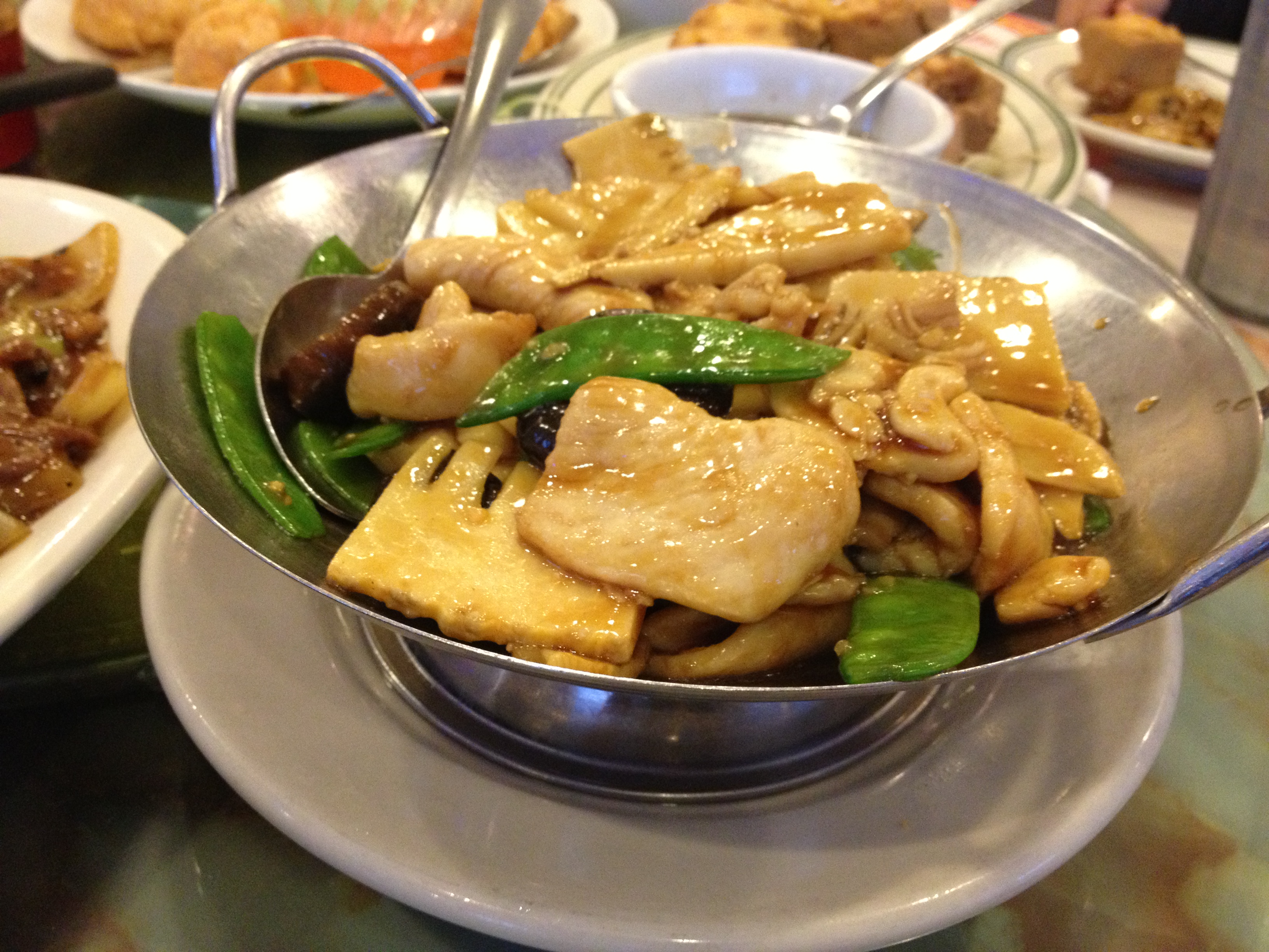 Chicken and veggie stir fry