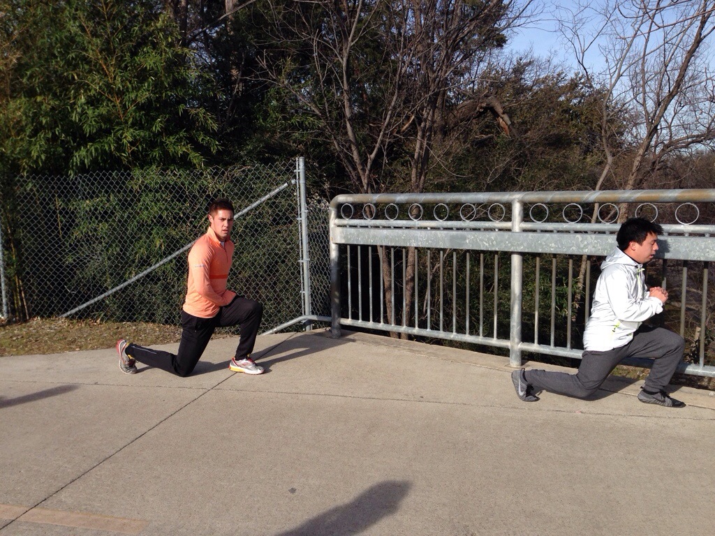 Lunges and side squats