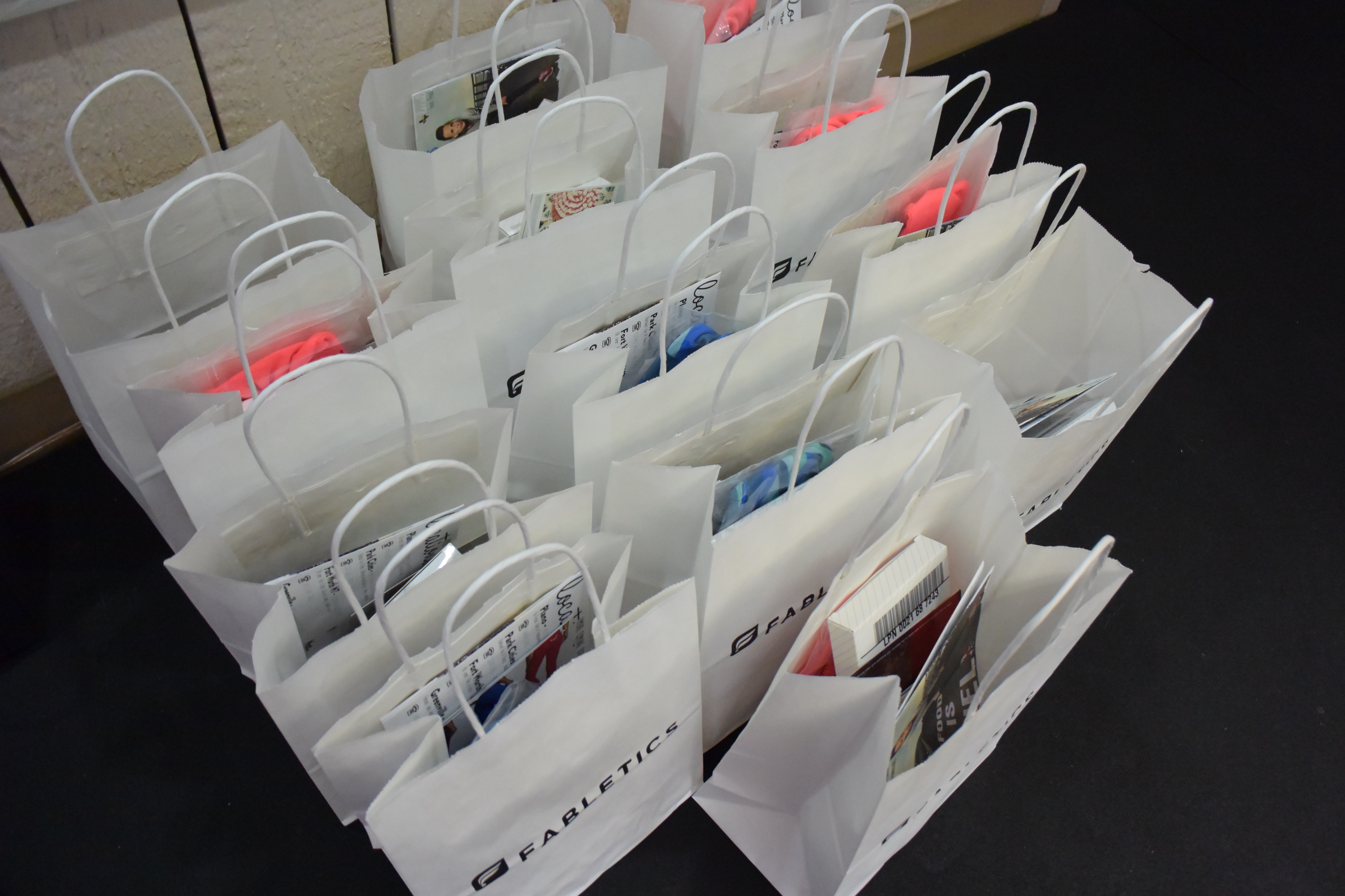 Here's a peek at the awesome Fabletics swag!