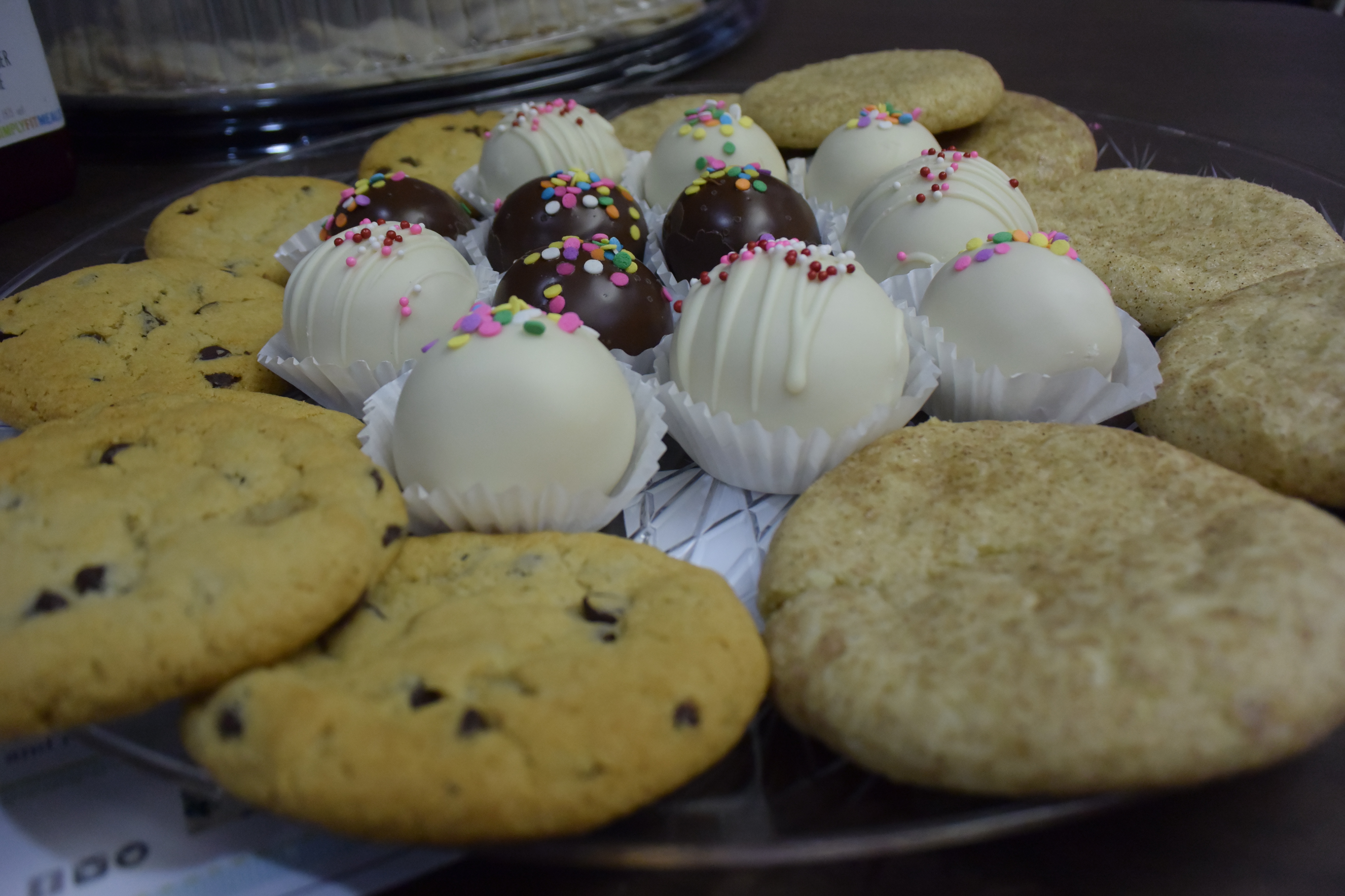 The best reward after a 2 hour class- cookies and cake balls from Reverie Bakeshop